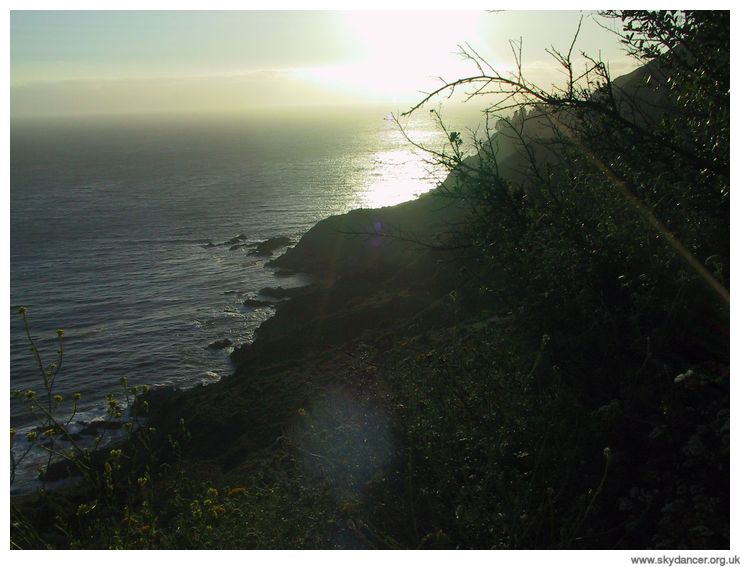 Evening over Big Sur