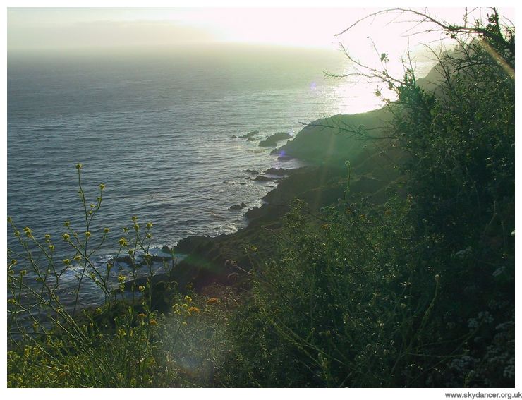 Evening over Big Sur